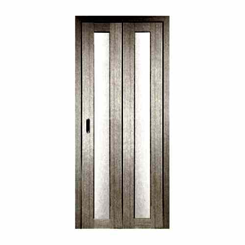 Дверь складная ТУРИН 501.2, экошпон (ст.матовое)